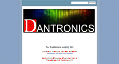 Desktop Screenshot of dantronics.com